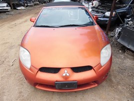 2008 MITSUBISHI ECLIPSE CONVERTIBLE SPYDER GT ORANGE 3.8 AT 203960